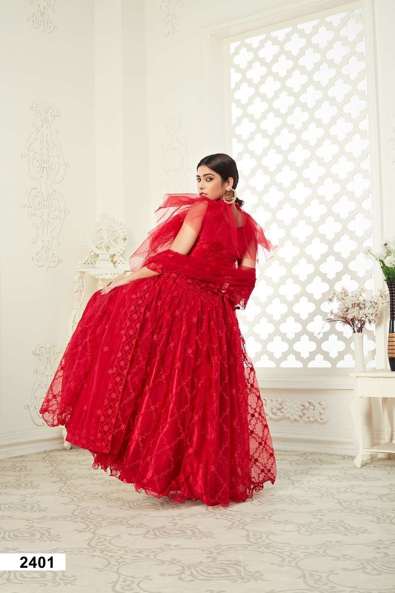 INAAYAT VOL - 01 Red WEDDING SEASON SPECIAL BRIDAL WEAR LEHENGA CHOLI Wholesale catalog