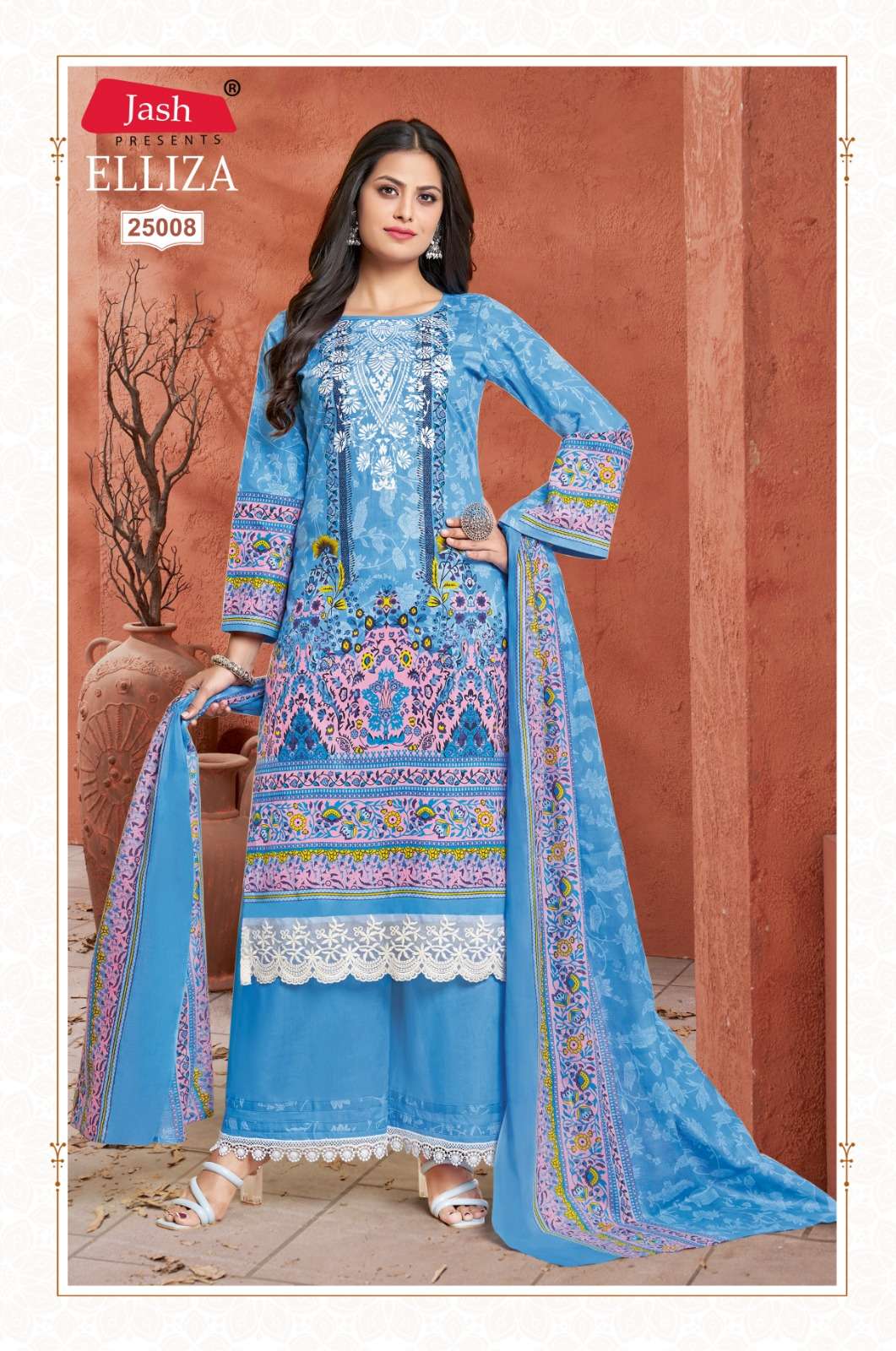 Jash Elliza Vol 25 Cotton Dress Material Wholesale catalog