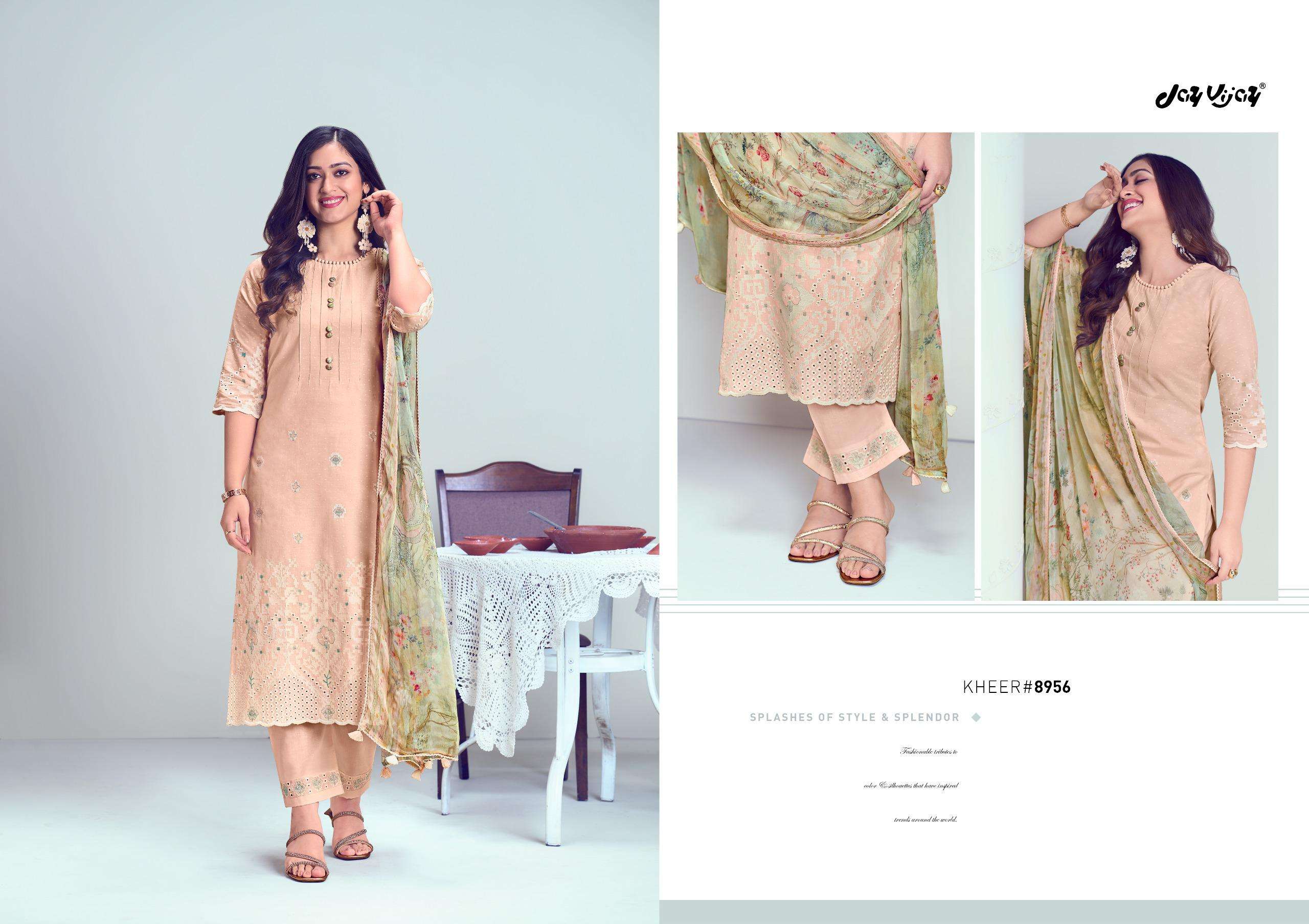 JAYVIJAY KHEER Salwar Kameez Wholesale catalog