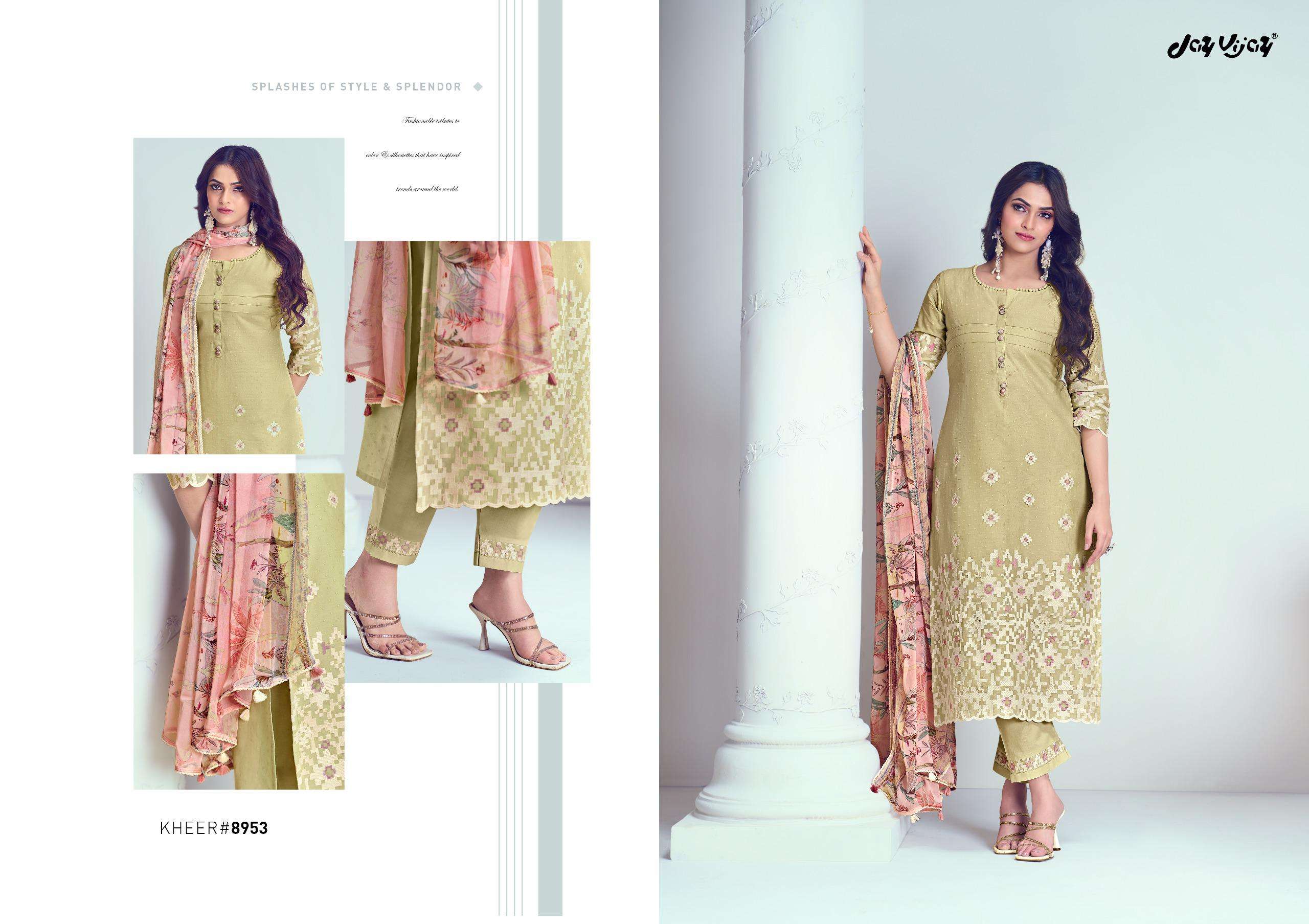 JAYVIJAY KHEER Salwar Kameez Wholesale catalog