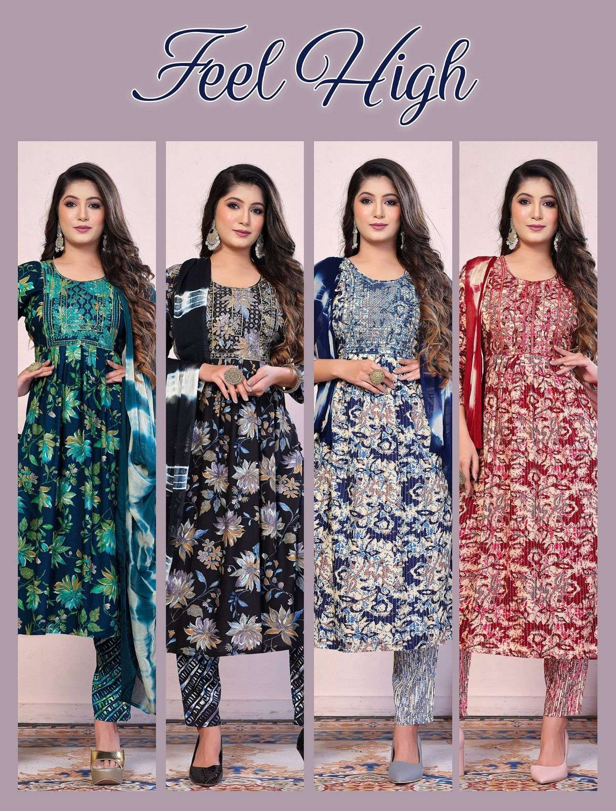JLF FEEL HIGE Kurti Wholesale catalog
