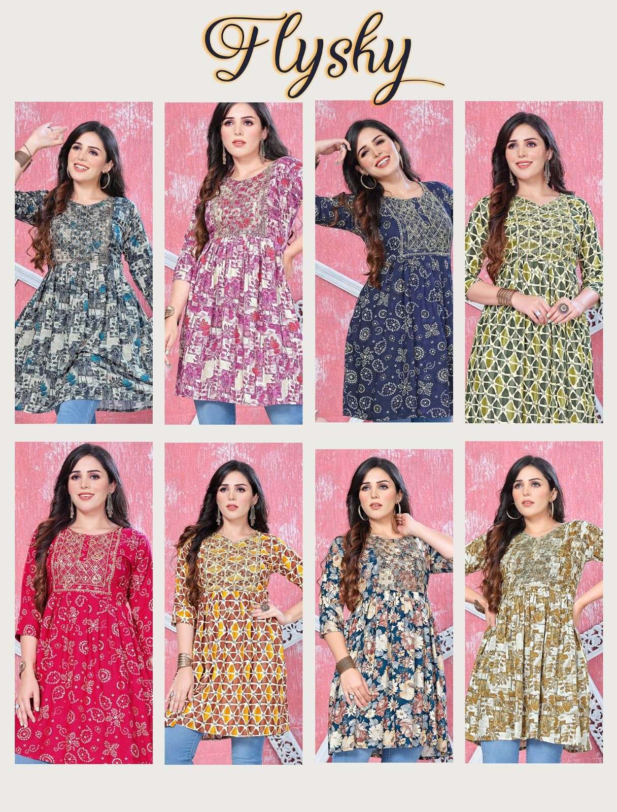 Jlf FlySky Kurti Wholesale catalog
