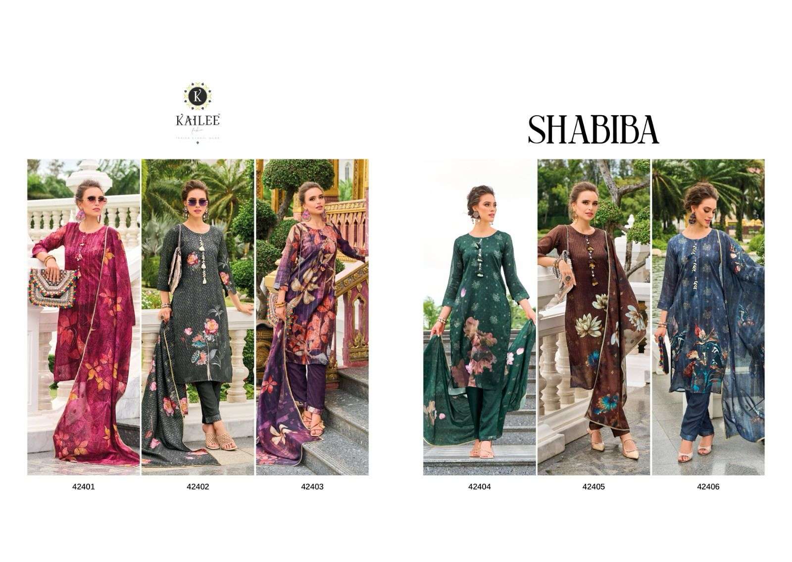 KAILEE FASHION SHABIBA Salwar Kameez WHOLESALE CATALOG