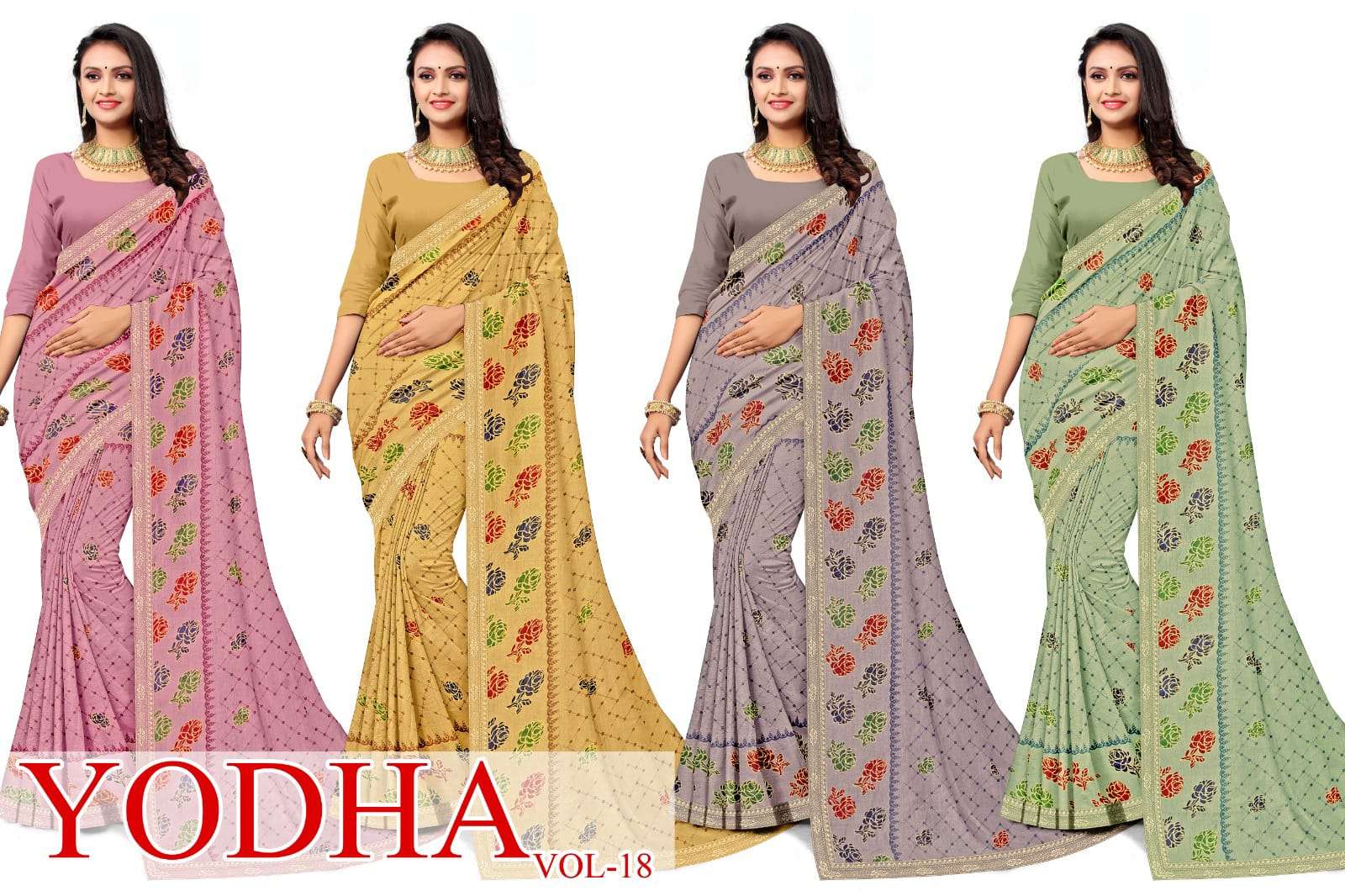 KAMYA YODHA-18 Saree Wholesale catalog