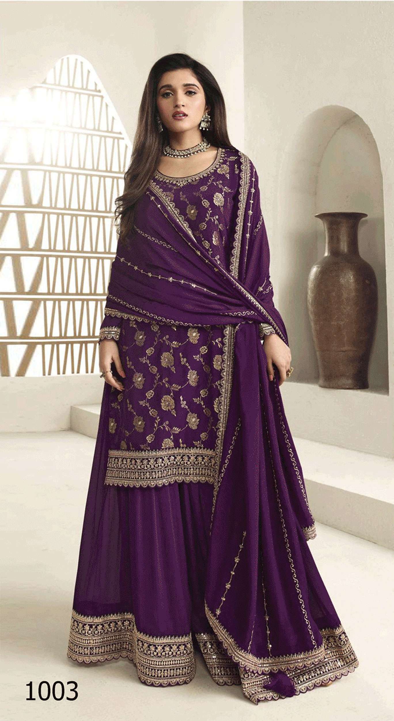 Karva 1001 to 1006 Series Designer Salwar Kameez Wholesale catalog