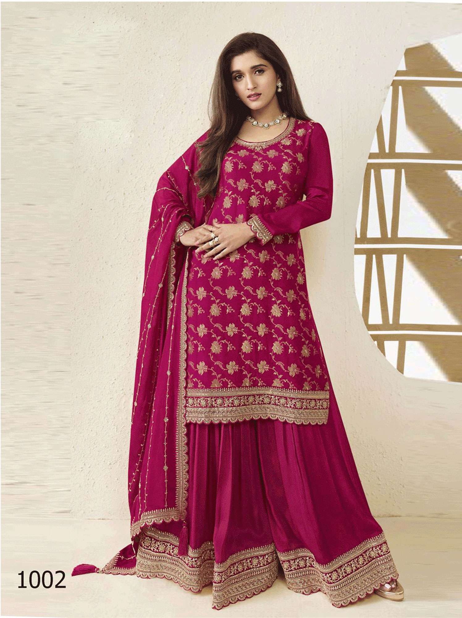 Karva 1001 to 1006 Series Designer Salwar Kameez Wholesale catalog