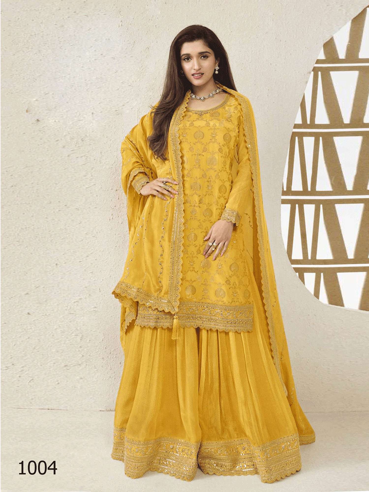 Karva 1001 to 1006 Series Designer Salwar Kameez Wholesale catalog