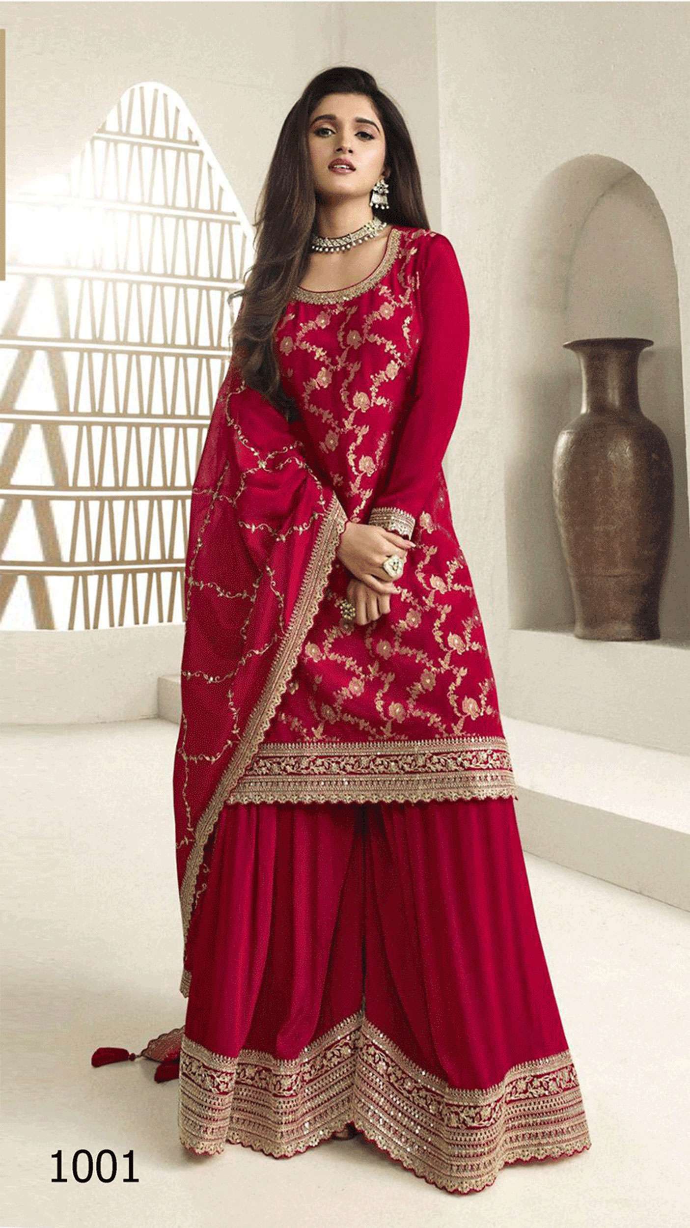 Karva 1001 to 1006 Series Designer Salwar Kameez Wholesale catalog