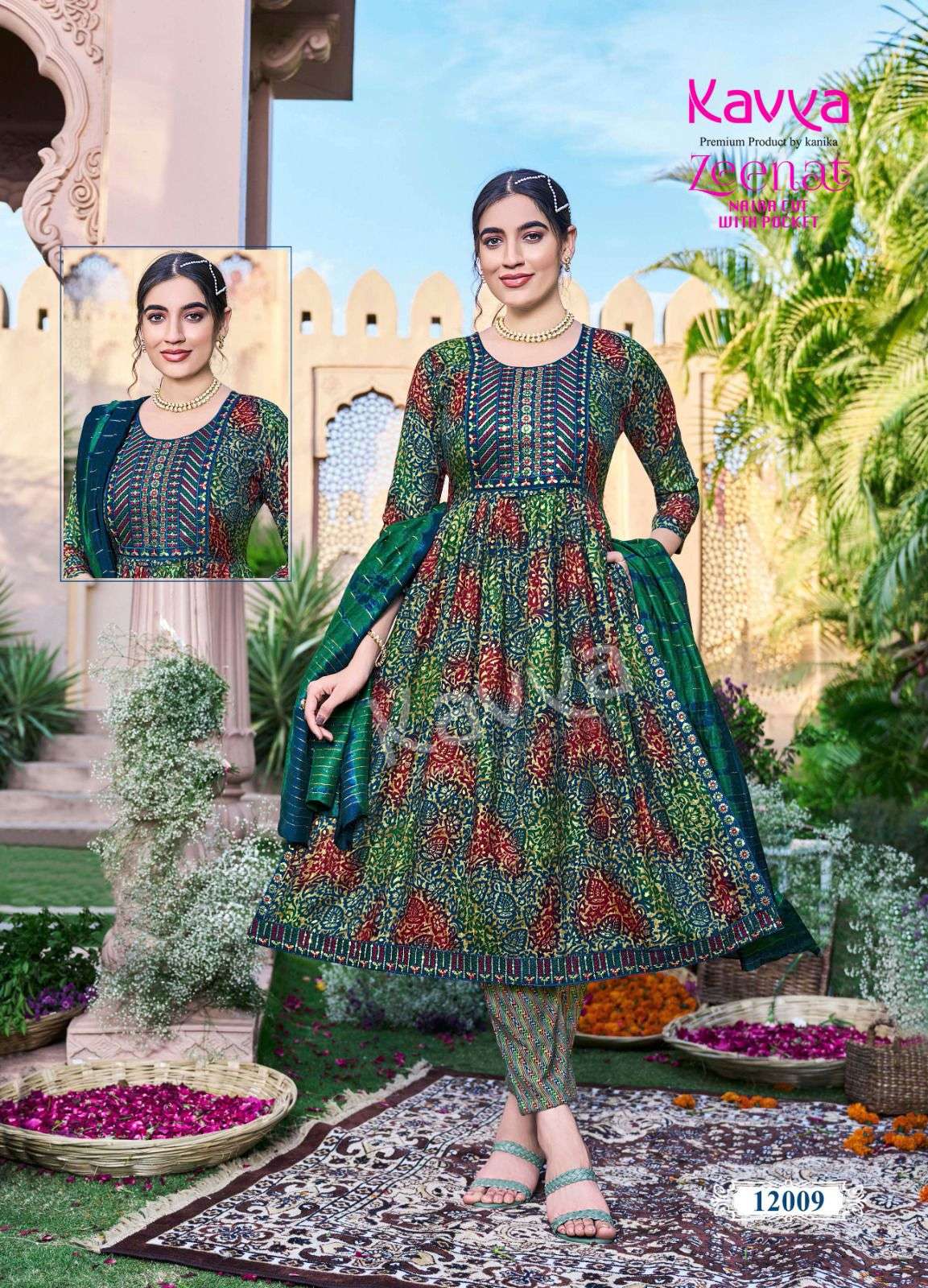 KAVYA ZEENAT VOL 12 Kurti Wholesale catalog