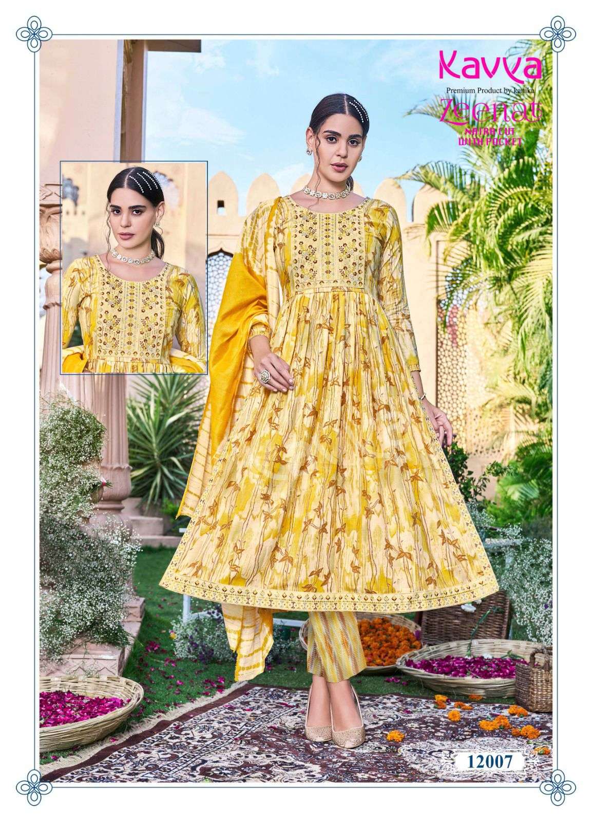 KAVYA ZEENAT VOL 12 Kurti Wholesale catalog