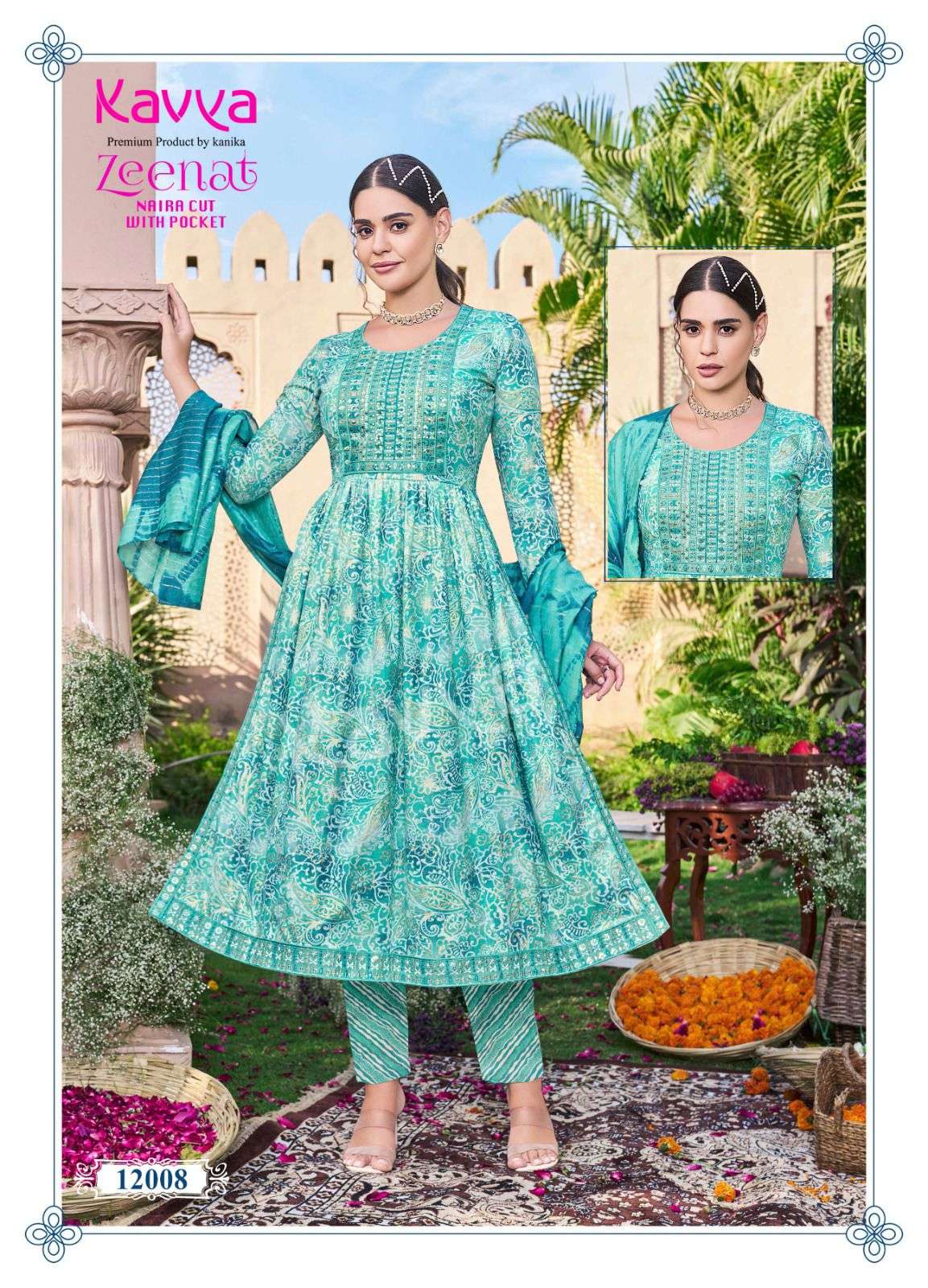 KAVYA ZEENAT VOL 12 Kurti Wholesale catalog