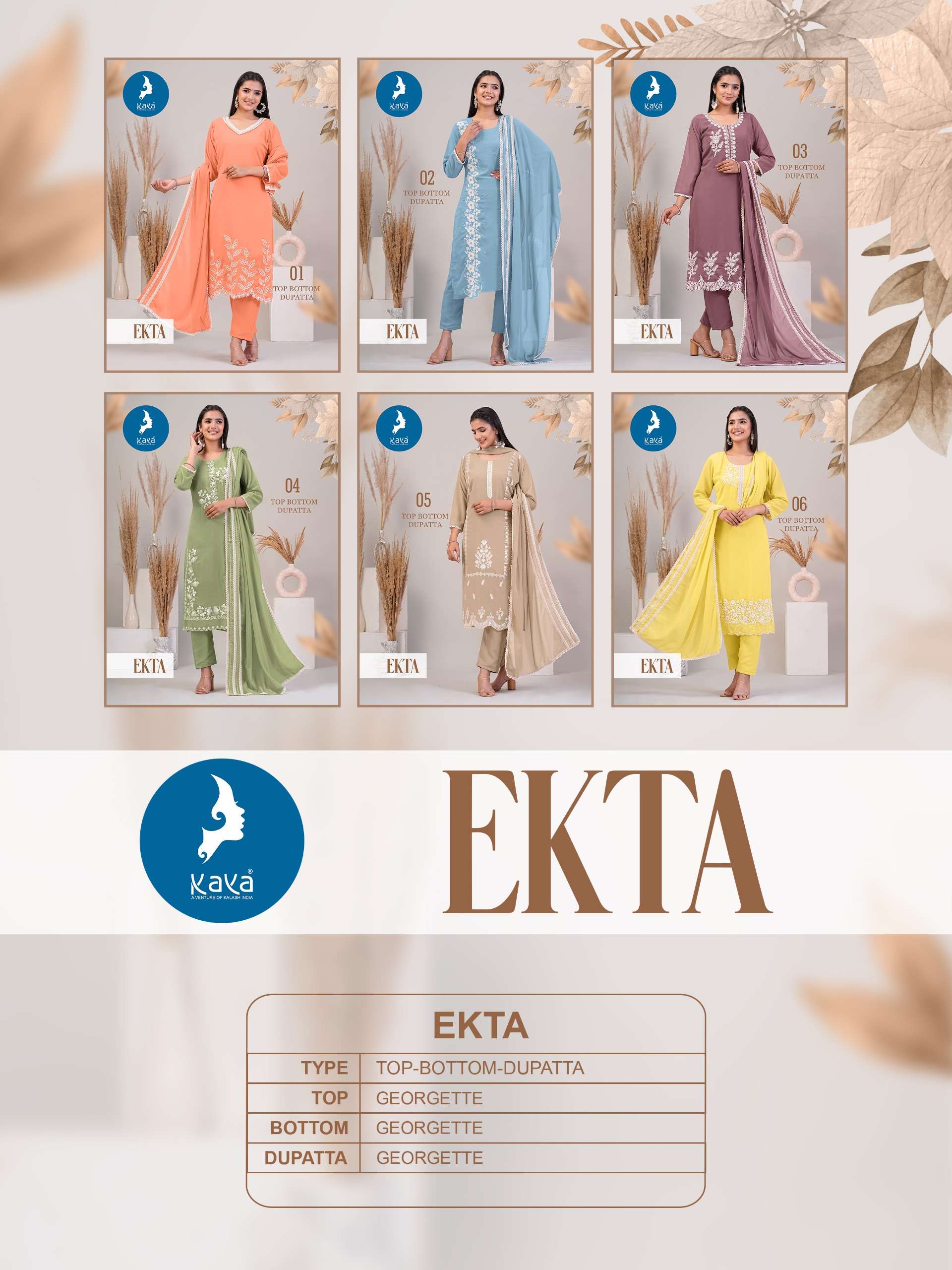 KAYA EKTA KURTI Wholesale catalog