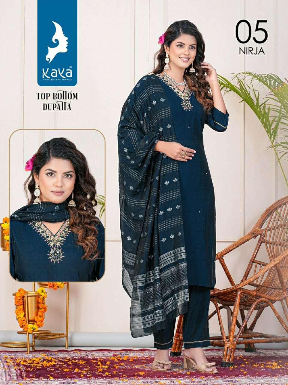 KAYA NIRJA Kurti Wholesale catalog