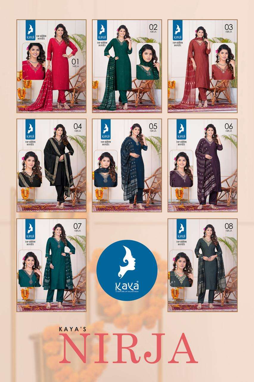 KAYA NIRJA Kurti Wholesale catalog