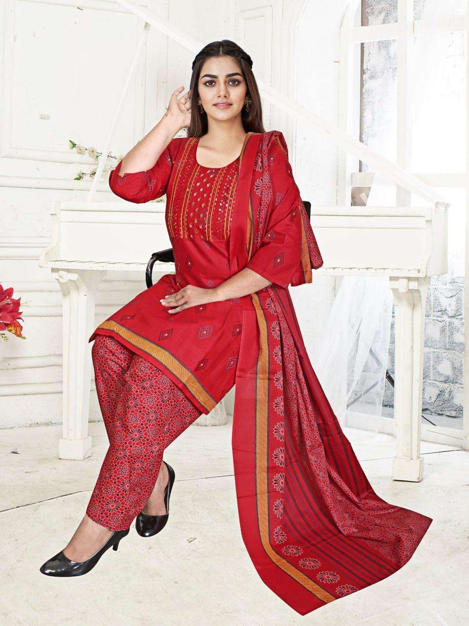 KC SPECLAL EMBROIDERY PATIYALA Vol- 1 Dress Materials Wholesale catalog