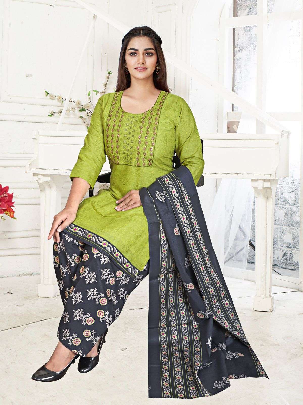 KC SPECLAL EMBROIDERY PATIYALA Vol- 1 Dress Materials Wholesale catalog