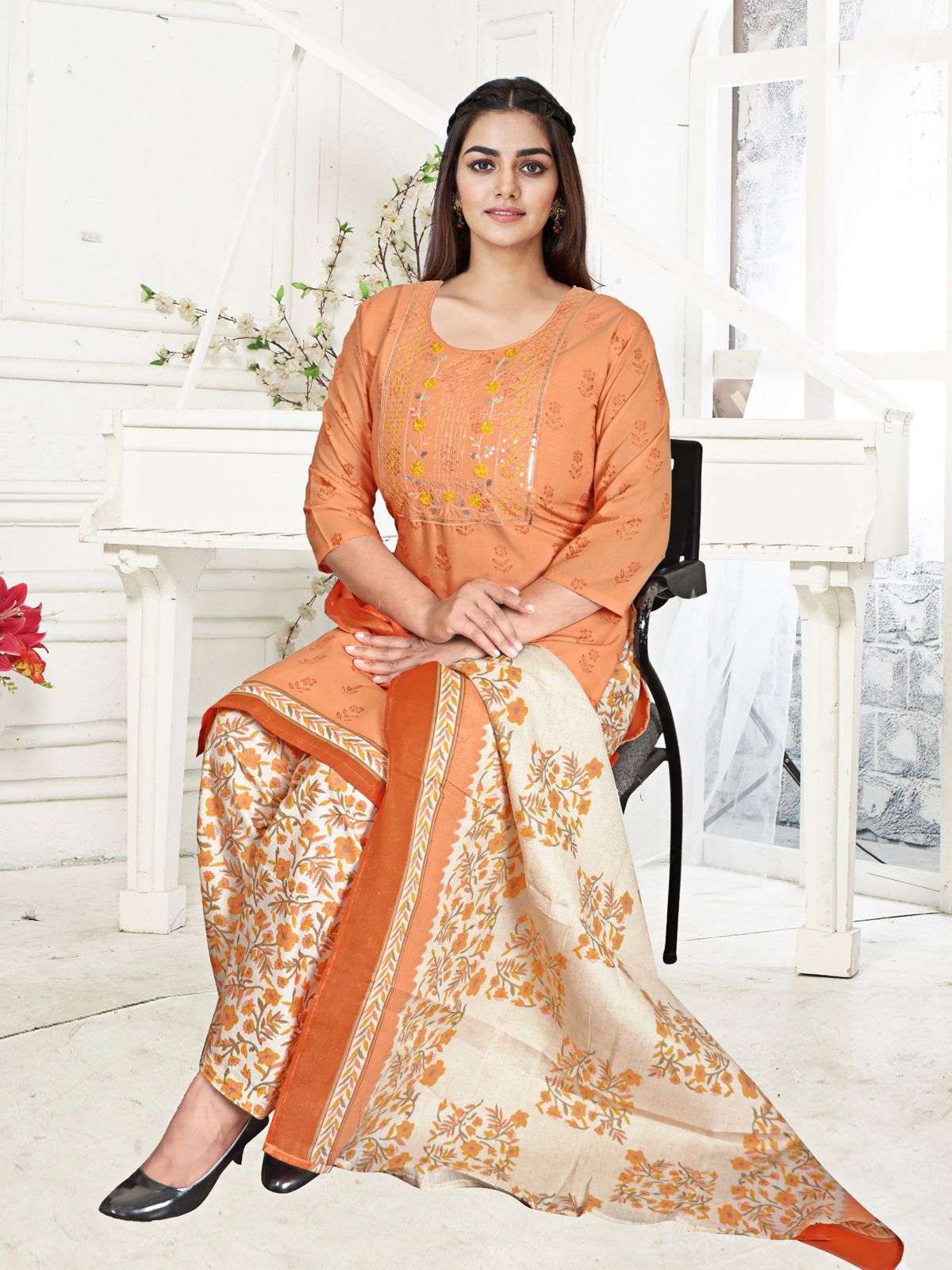 KC SPECLAL EMBROIDERY PATIYALA Vol- 1 Dress Materials Wholesale catalog