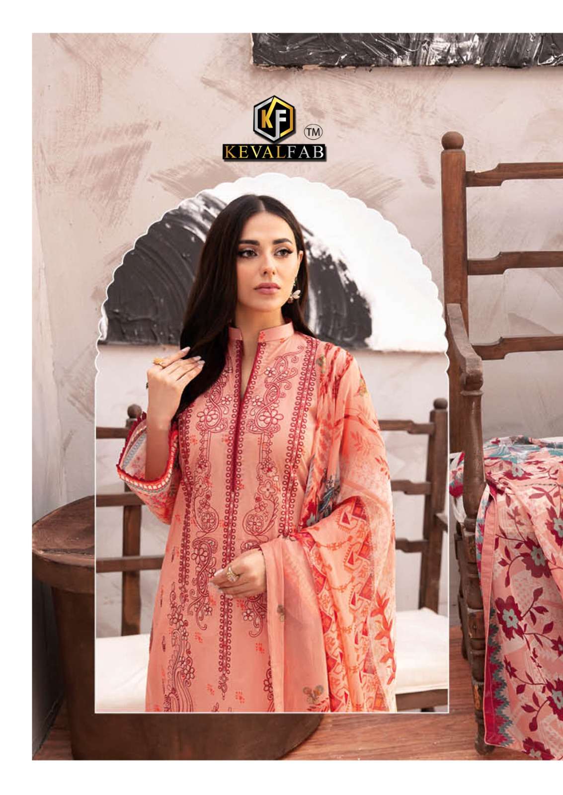 Keval Charizma Vol-14- Classy Luxury Cotton Dress Material Wholesale Catalog