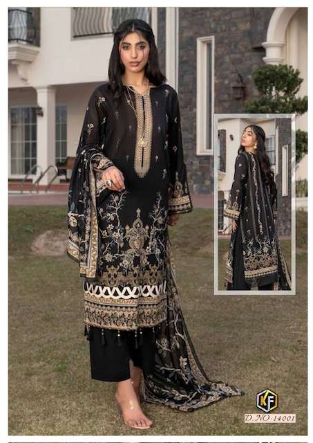 Keval Charizma Vol-14- Classy Luxury Cotton Dress Material Wholesale Catalog