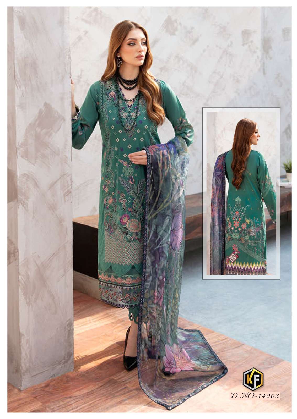 Keval Charizma Vol-14- Classy Luxury Cotton Dress Material Wholesale Catalog