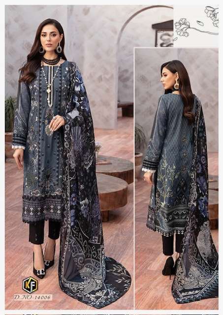 Keval Charizma Vol-14- Classy Luxury Cotton Dress Material Wholesale Catalog