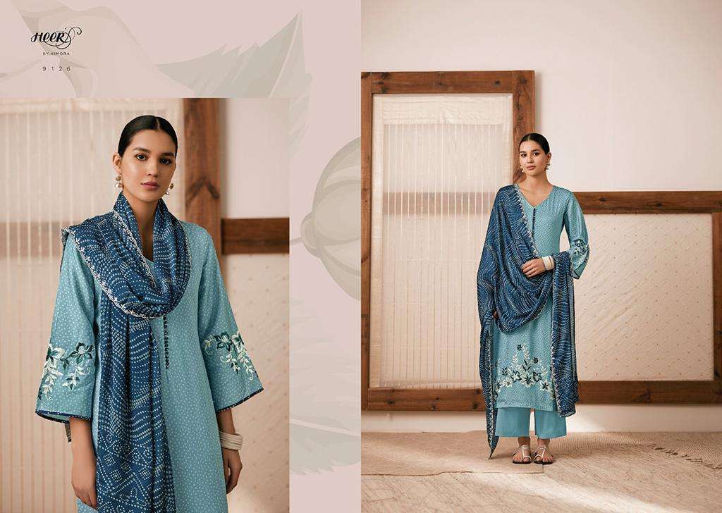 Kimora Heer Gara Vol 4 Muslin Digital Printed Salwar Kameez Wholesale catalog