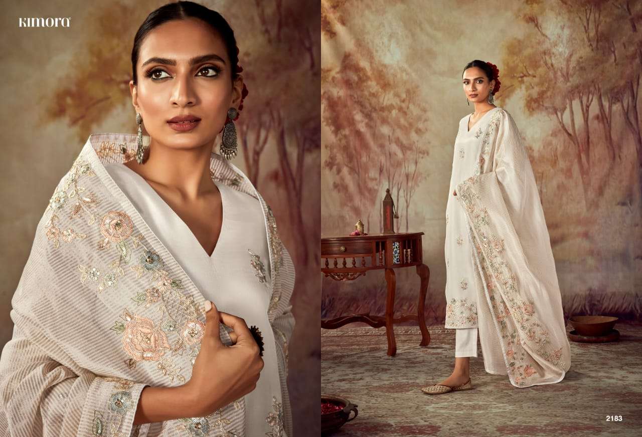 Kimora Heer Shahi Silk Designer Salwar Suits Wholesale catalog