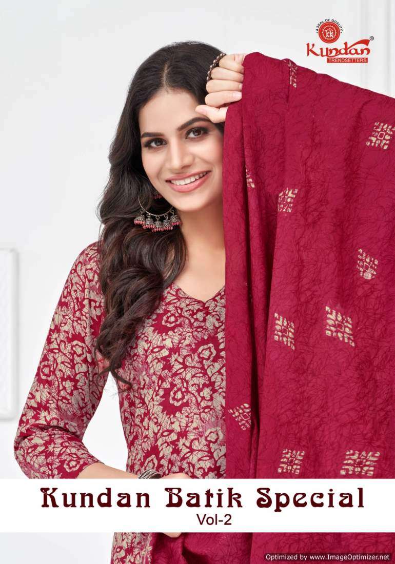 Kundan Batic Special Vol-2 – Dress Material - Wholesale Catalog