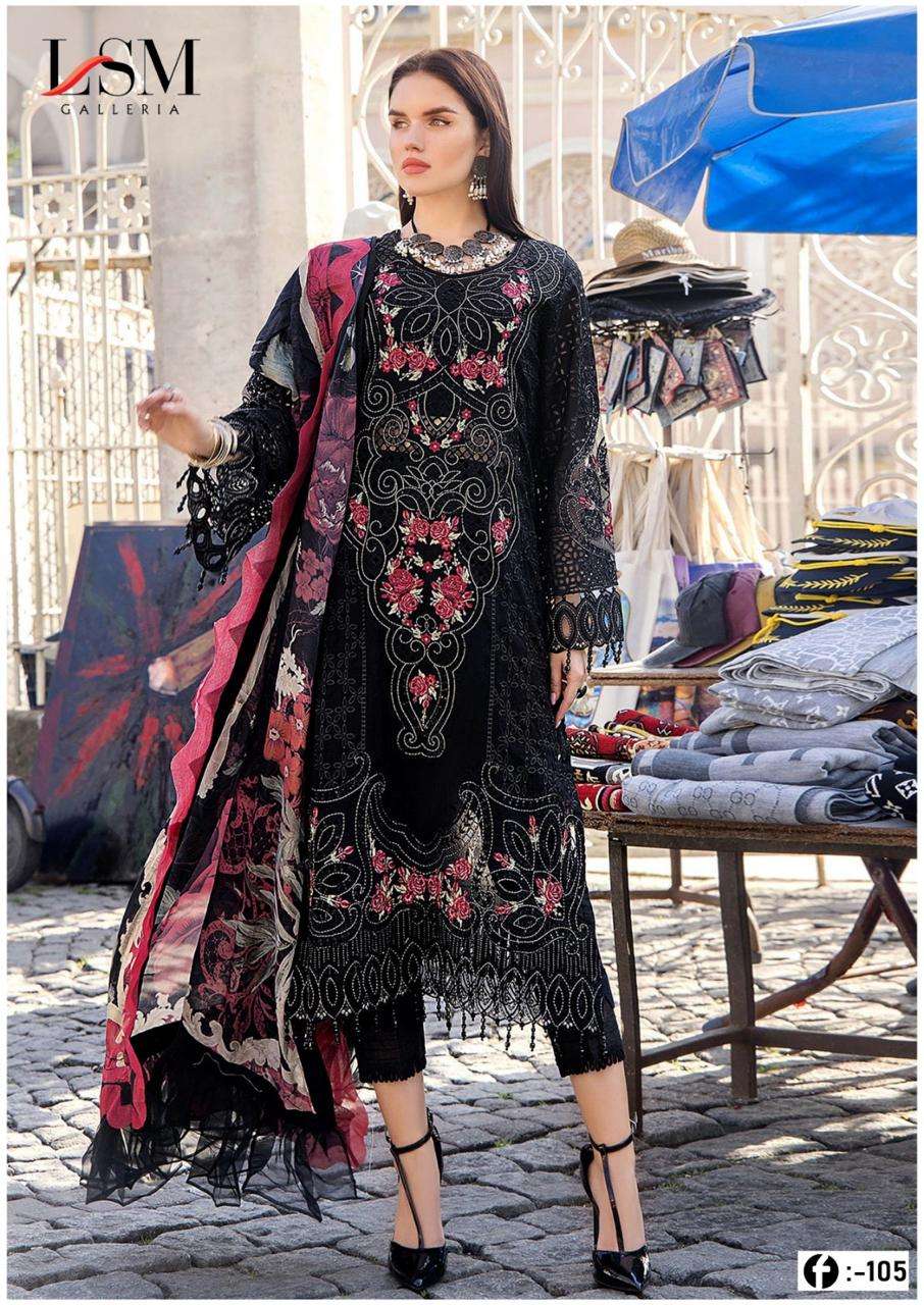 Lsm Firdous Queen Vol-10- Heavy Lawn Cotton Dress Material Wholesale Catalog