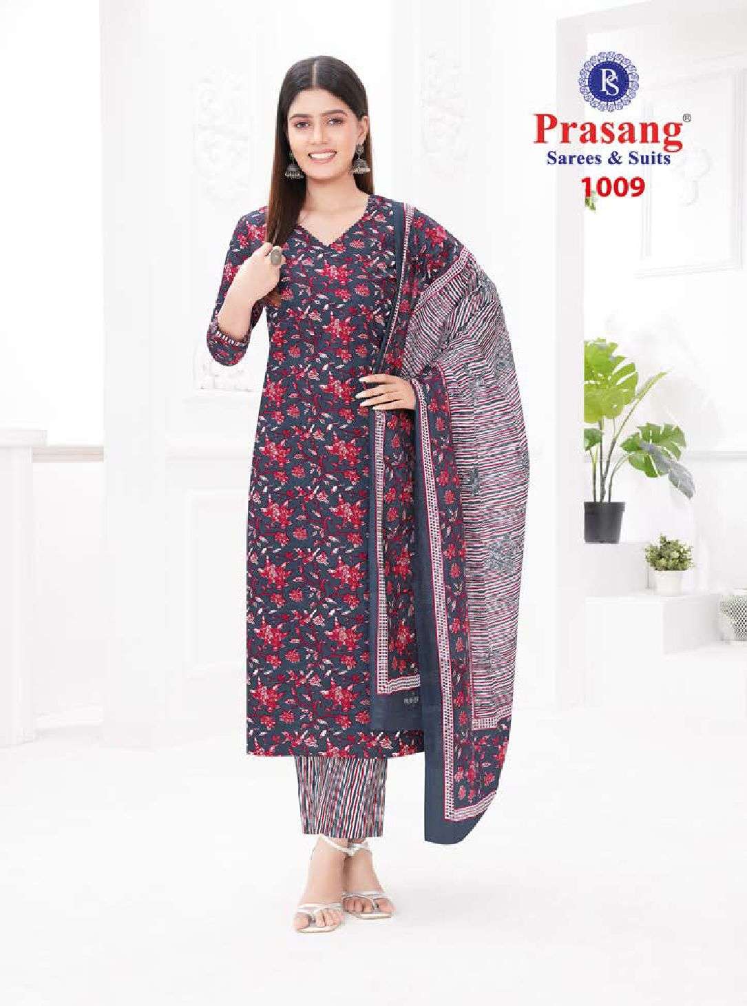 Madhur Prasang Vol-1 -Kurti Pant With Dupatta Wholesale Catalog