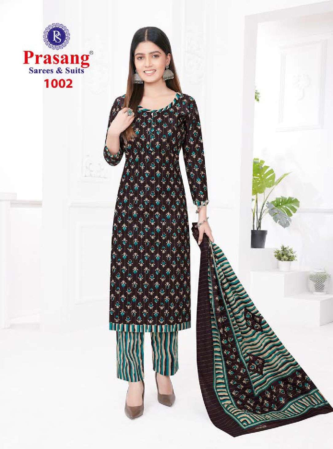 Madhur Prasang Vol-1 -Kurti Pant With Dupatta Wholesale Catalog