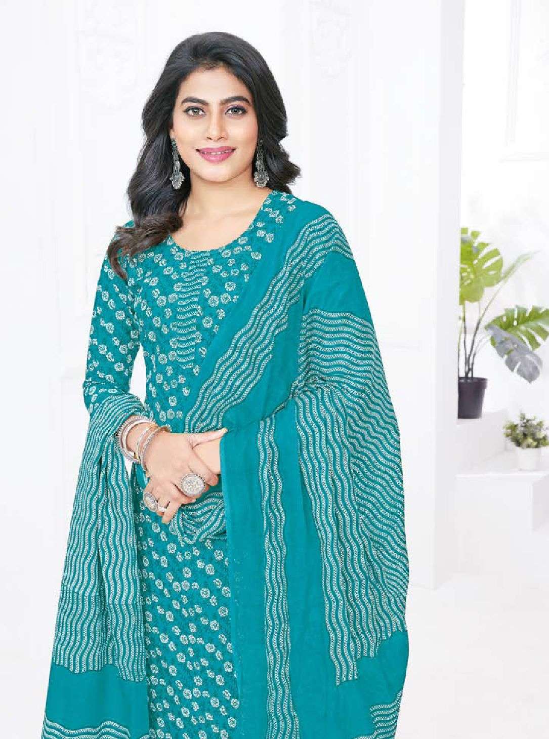 Madhur Prasang Vol-1 -Kurti Pant With Dupatta Wholesale Catalog