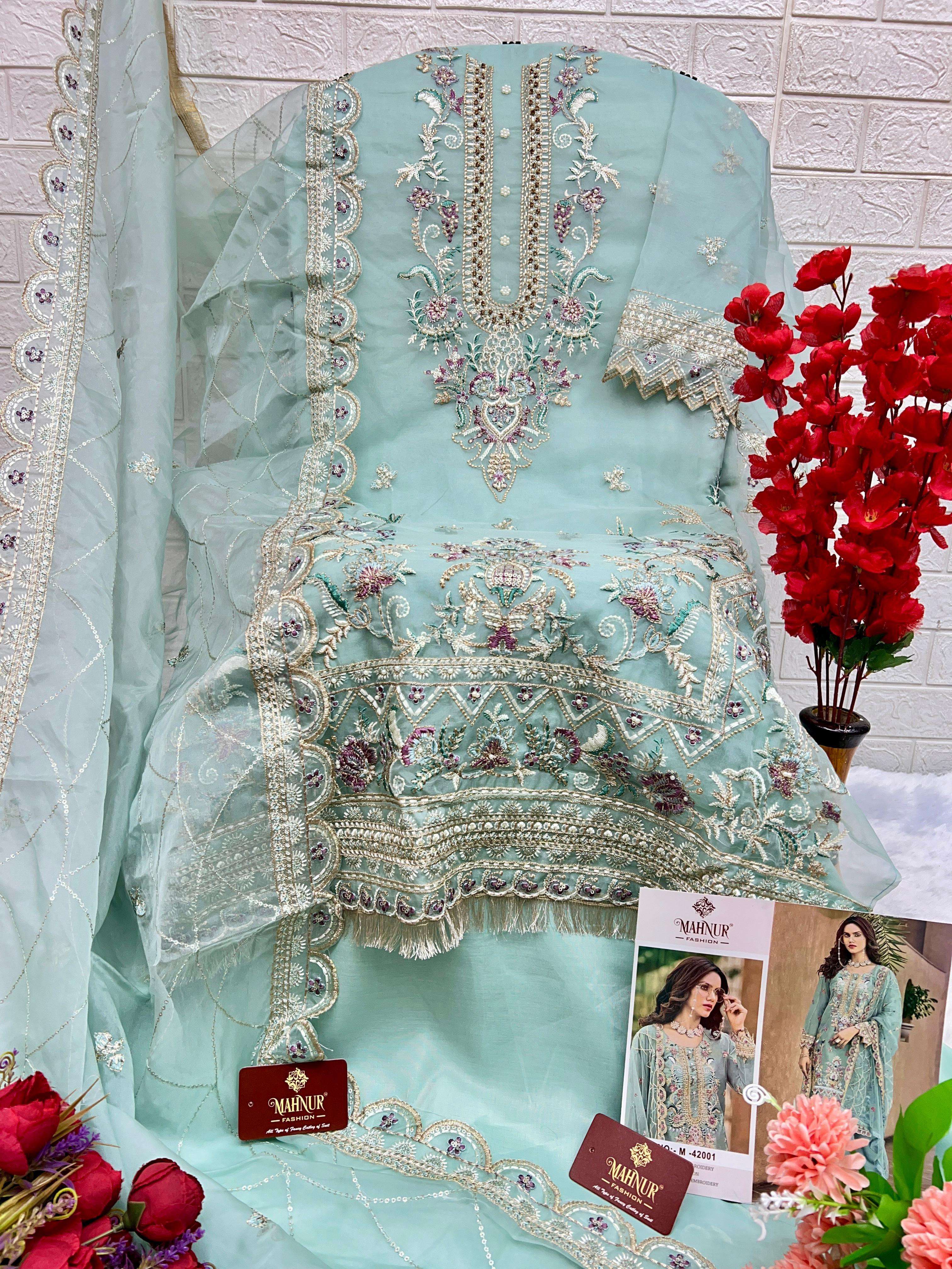 MAHNUR VOL-42 Salwar Kameez Wholesale catalog