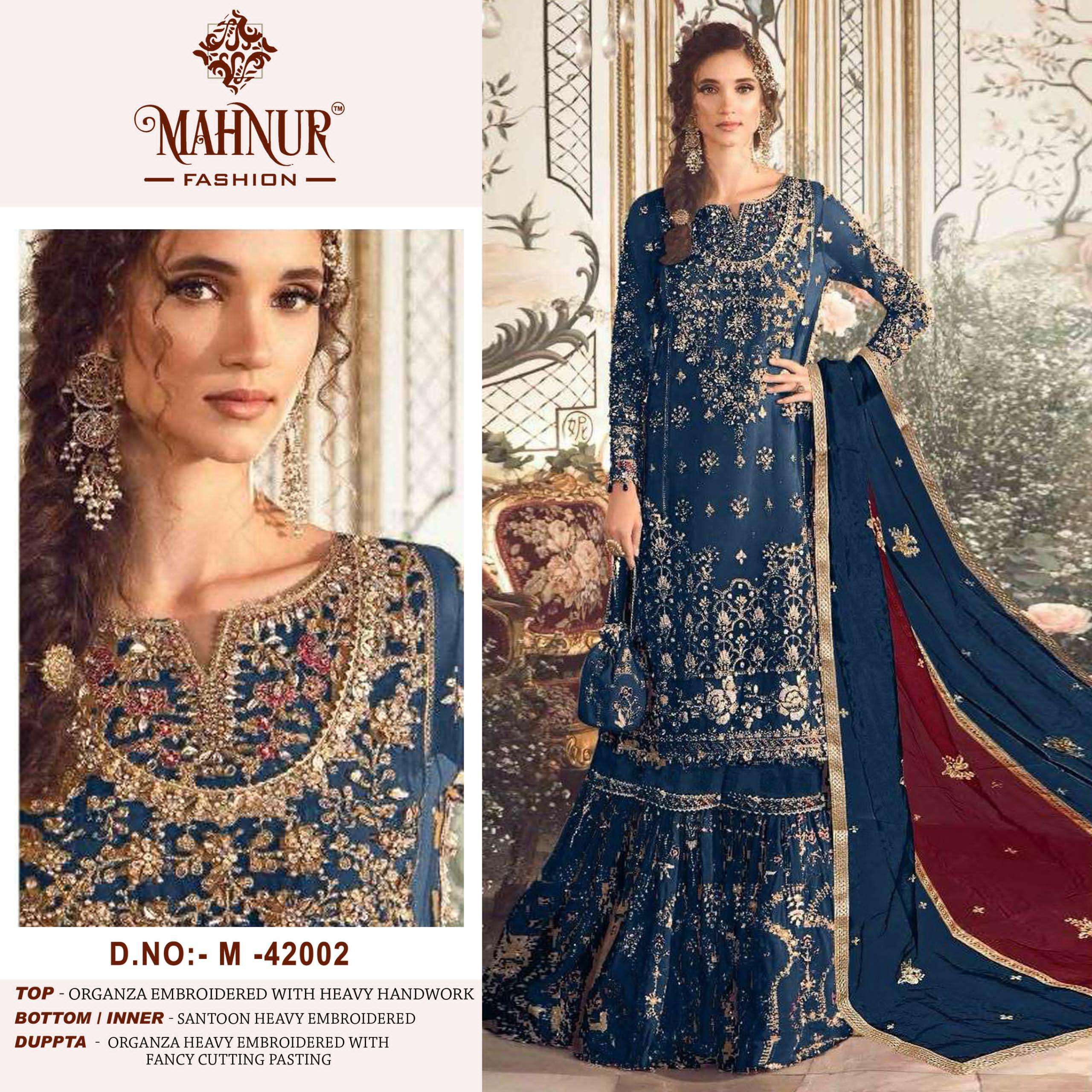 MAHNUR VOL-42 Salwar Kameez Wholesale catalog