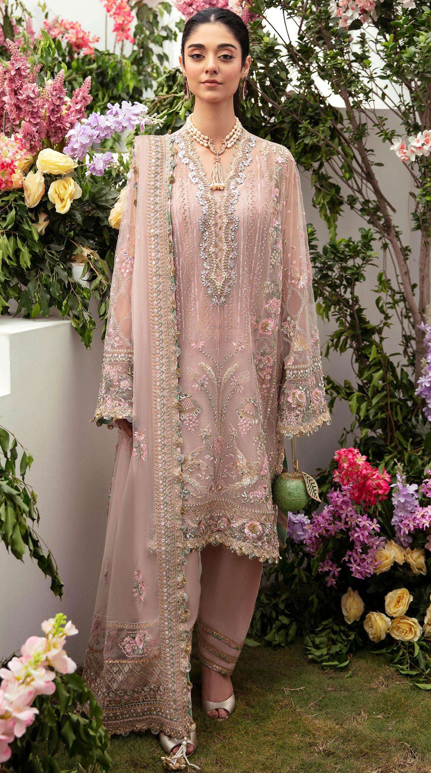 Mahnur Vol 44 Organza Salwar Kameez Wholesale catalog