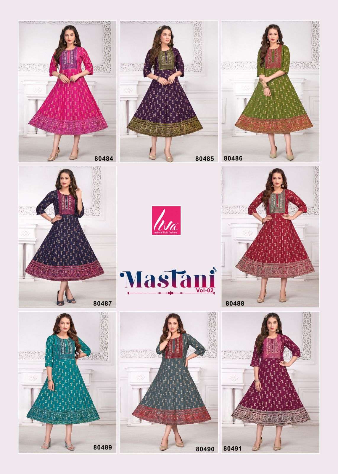 MAYRA MASTANI VOL.2 Kurti Wholesale catalog