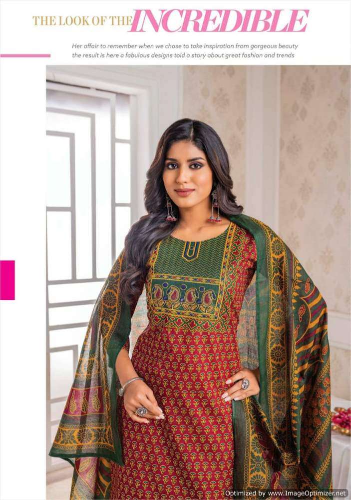 Mayur Ajrakh Vol-1 – Dress Material - Wholesale Catalog