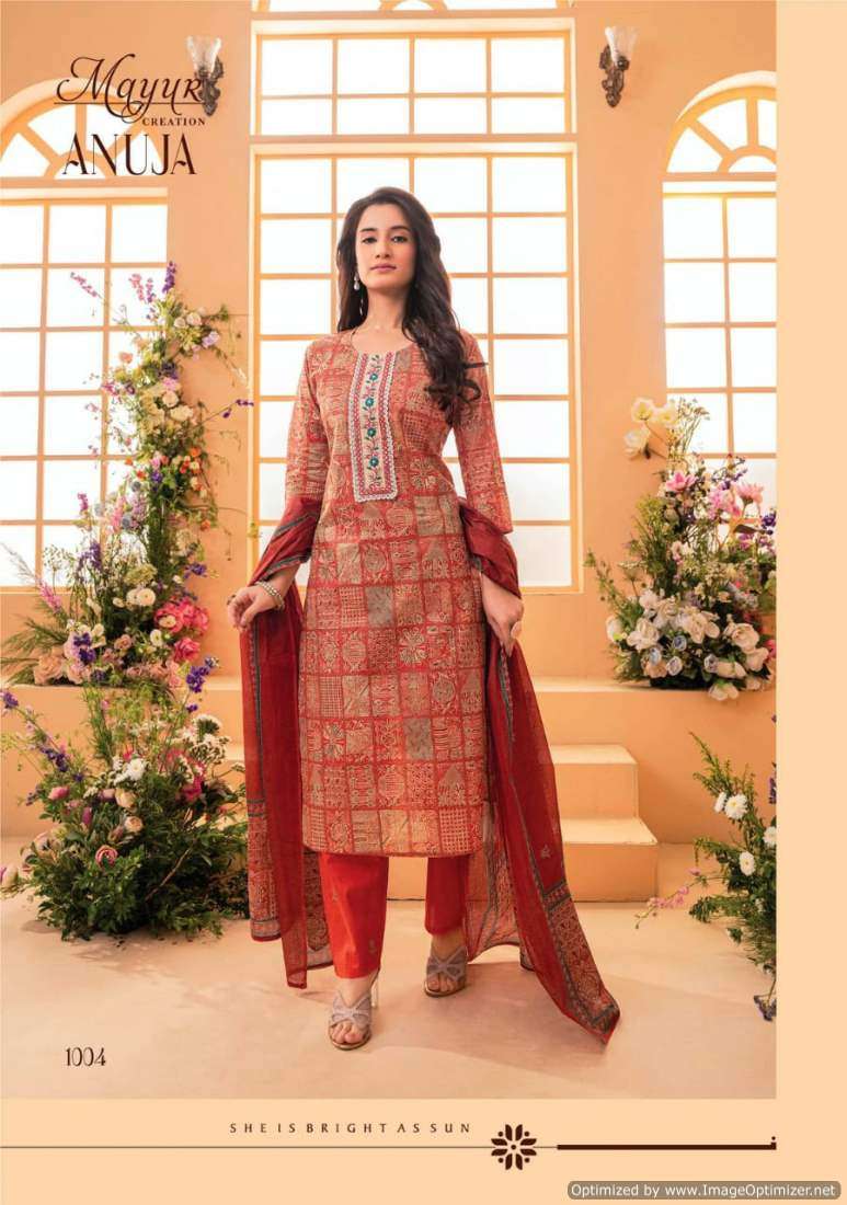 Mayur Anuja Vol-1 – Dress Material - Wholesale Catalog