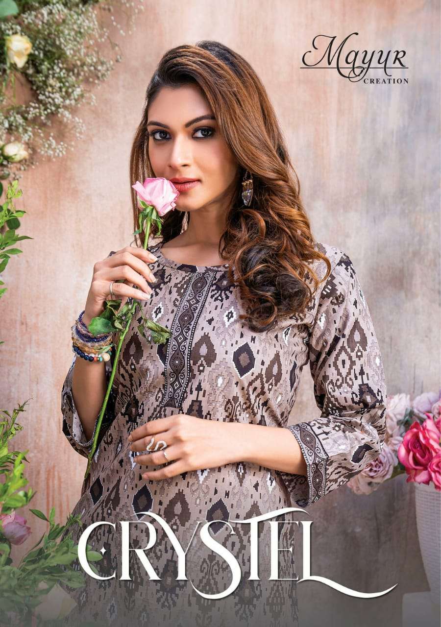 Mayur Crystal Vol-1 – Short Tops Wholesale catalog