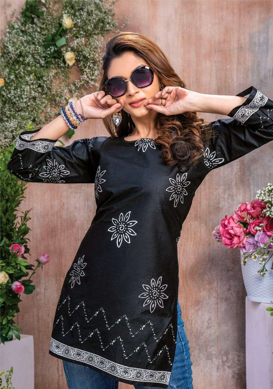 Mayur Crystal Vol-1 – Short Tops Wholesale catalog
