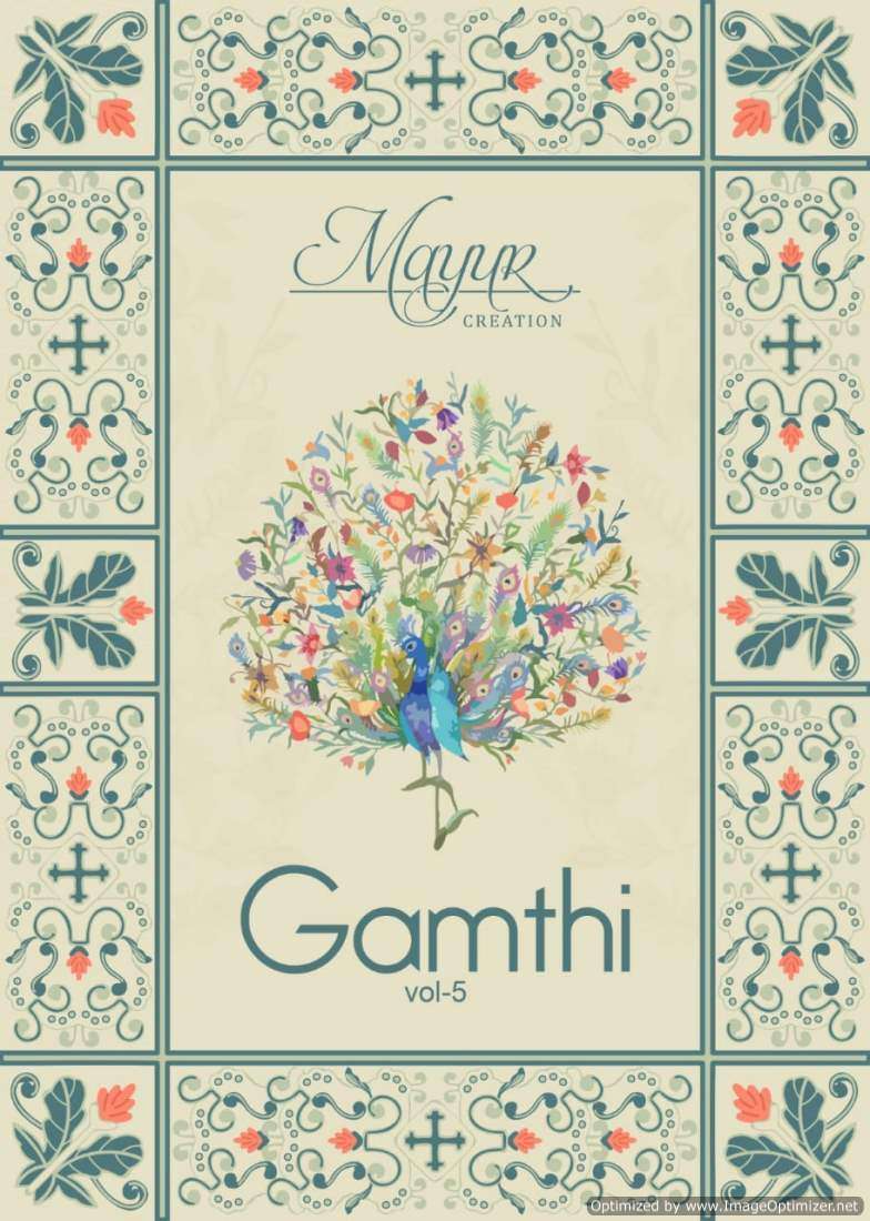 Mayur Gamthi Vol-5 – Dress Material - Wholesale Catalog