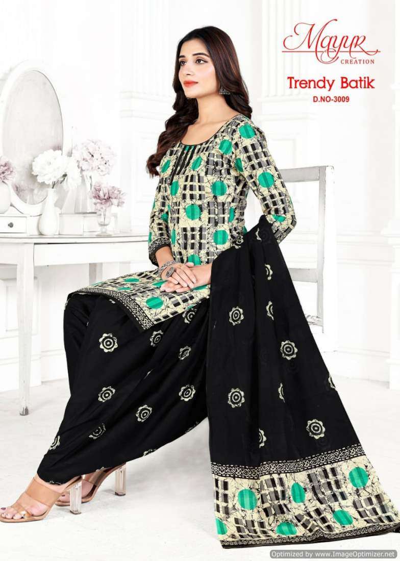 Mayur Trendy Batic Vol-3 – Dress Material - Wholesale Catalog