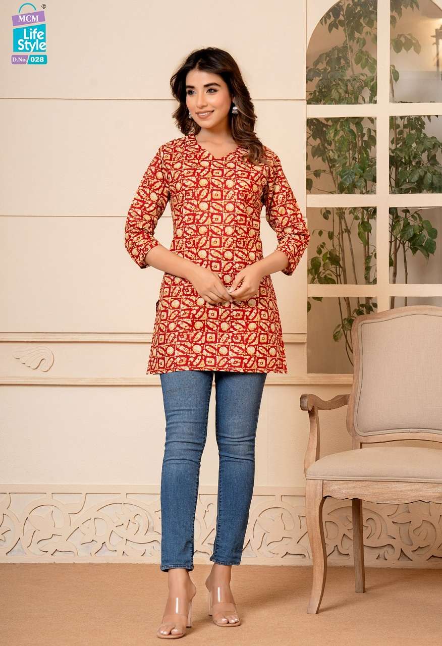 Mcm Kashvi Vol -2 – Short Tops Wholesale Catalog