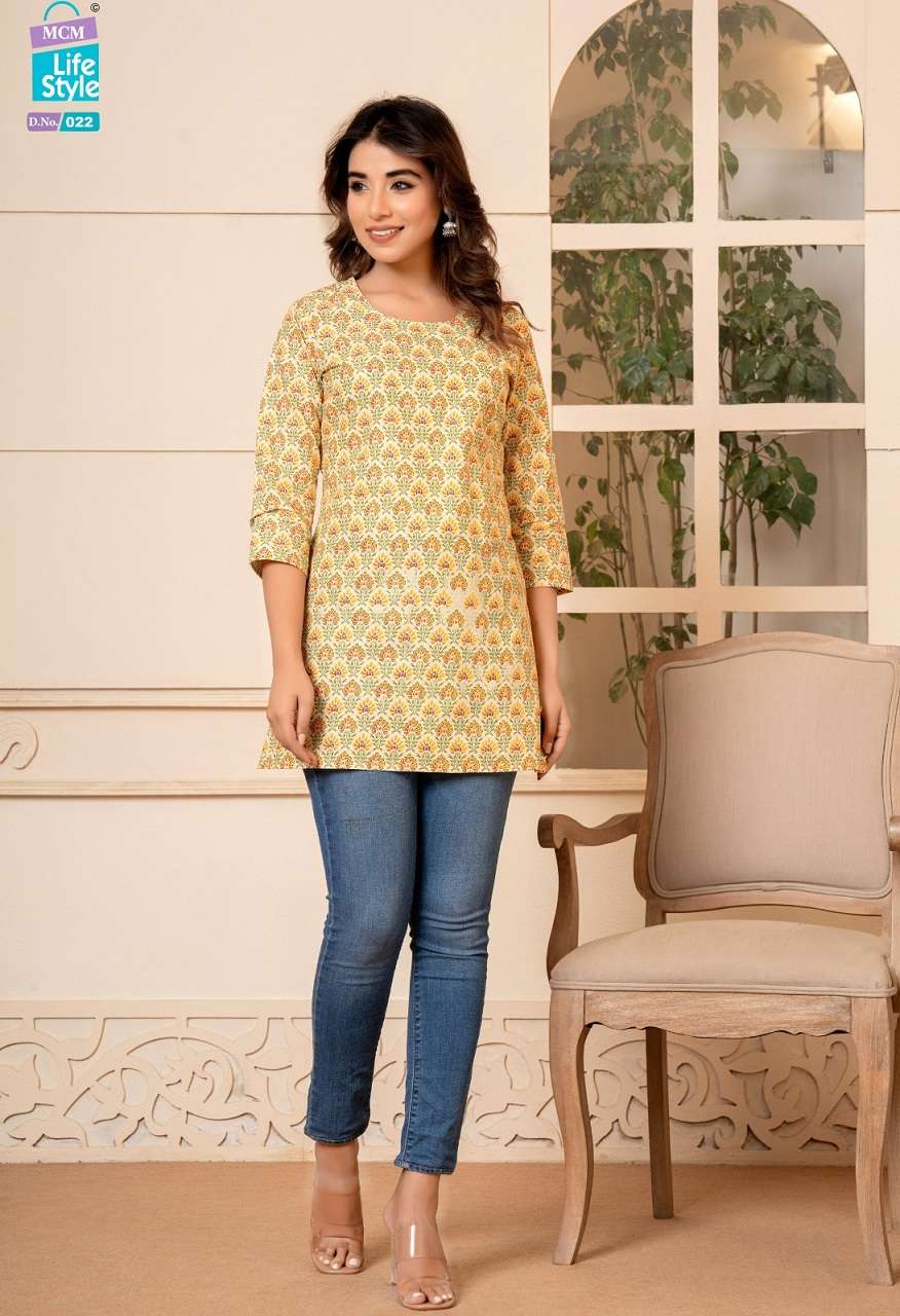 Mcm Kashvi Vol -2 – Short Tops Wholesale Catalog