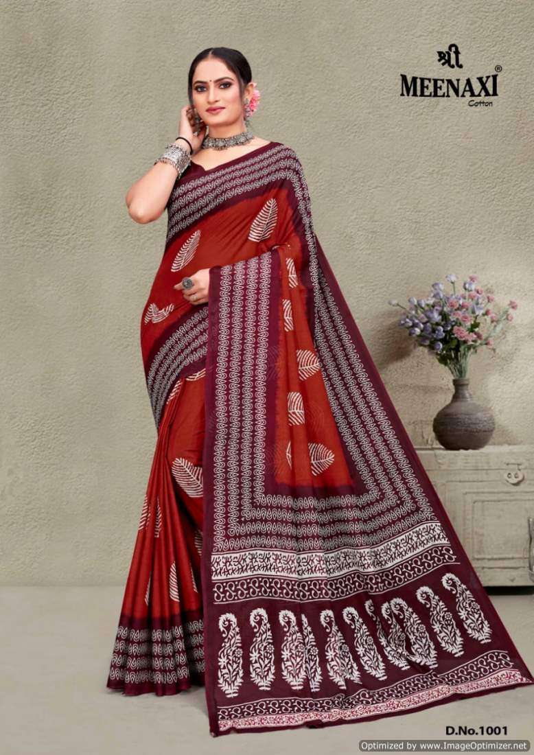 Meenaxi Krishnaveni Vol-1 – Cotton Saree - Wholesale Catalog