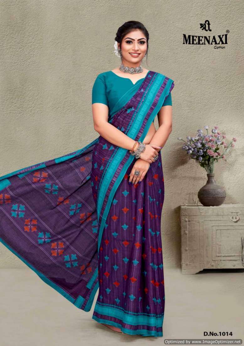 Meenaxi Krishnaveni Vol-1 – Cotton Saree - Wholesale Catalog