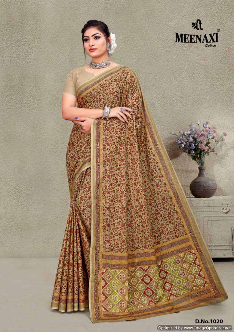 Meenaxi Krishnaveni Vol-1 – Cotton Saree - Wholesale Catalog