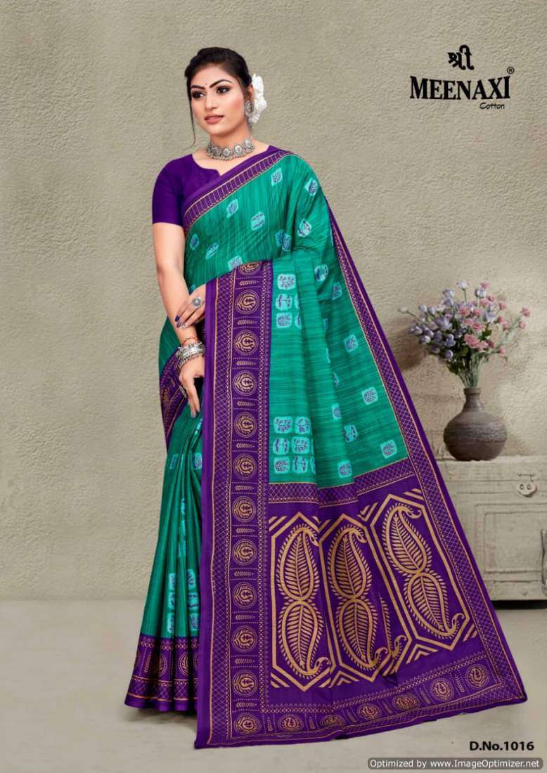 Meenaxi Krishnaveni Vol-1 – Cotton Saree - Wholesale Catalog