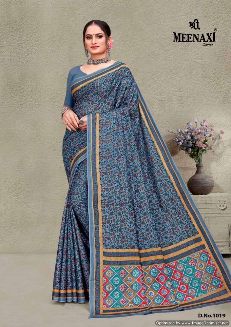 Meenaxi Krishnaveni Vol-1 – Cotton Saree - Wholesale Catalog