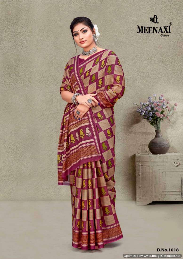 Meenaxi Krishnaveni Vol-1 – Cotton Saree - Wholesale Catalog